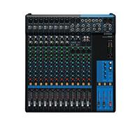 Yamaha MG16 Mixer Audio - Console di Mixaggio Compatta con 16 Canali d'Ingresso e Preamplificatori Microfonici D-PRE