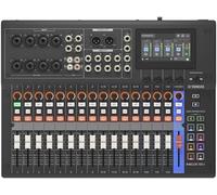 YAMAHA MGX16V Console di Mixaggio Digitale - Mixer Audio e Video Professionale con LCD Touch, Acquisizione HDMI-USB, Bluetooth, Doppia USB e MicroSD - Nero