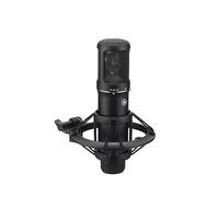 Yamaha Microfono a condensatore con supporto antiurto, filtro pop e adattatore per microfono, nero YCM705 B