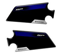 Yamaha MT-09 SP 2024-2025 Decal Frontale in Resina 3D, Adesivi per Tacco