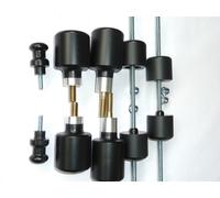 Yamaha MT-09 Tracciante 2015-2016 Protettori Urti Funghi Cursori Set Completo Di