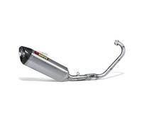 Yamaha MT-125 2017-2019 Sistema Completo Silenziatore In Titanio Akrapovic