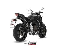 YAMAHA MT07 2014-2024 Scarico Completo MIVV Collettore Silenzioso Carbon M