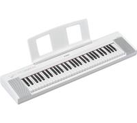Yamaha NP-15 Piaggero Digital Keyboard - Tastiera Digitale Versatile e Portatile con 61 Tasti Sensibili al Tocco, 15 Voci Strumentali, Leggera e Portatile