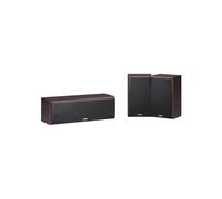 YAMAHA NS-P51 - Pacchetto di altoparlanti central e surround - Altoparlanti da scaffale a 2 vie - 150W - 89dB - Noce