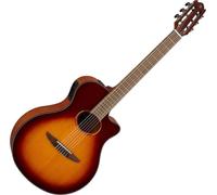 Yamaha NTX1BS Brown Sunburst Chitarra Classica per Concerto con Preamplificatore