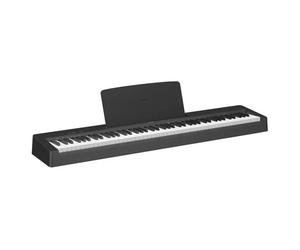 Yamaha P-145B Pianoforte digitale a 88 tasti pesati Graded Hammer Compact, Nero