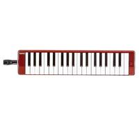 Yamaha P37D Pianica 37-Key Melodica Keyboard Harmonica Maroon with Hard Case