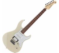 Yamaha Pacifica 112V chitarra elettrica per principianti e avanzati, con due lezioni online con un insegnante della Yamaha Music School, in Bianco Vintage