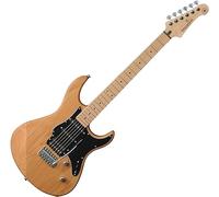 Yamaha Pacifica 112VMX chitarra elettrica per principianti e avanzati, con due lezioni online con un insegnante della Yamaha Music School, in Giallo Naturale Satinato