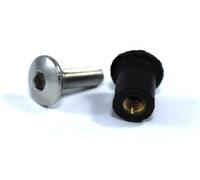 Yamaha parabrezza Wellnuts Well Dadi 90179-05523-00 Viti Bulloni Opzione