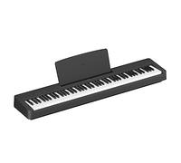 Yamaha Pianoforte digitale P-145 con 88 tasti compatti a martello graduato e 10 voci strumentali, leggero e portatile, nero