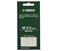 Yamaha Protezioni per Bocchino, 0,3 mm, Confezione da 6 Pezzi, Trasparente, per Clarinetto e Sassofono