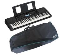 Yamaha PSR-E383 Tastiera Dig. Portatile 61T + Dam BT100 Borsa trasporto