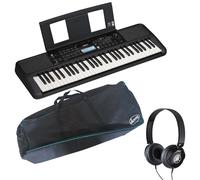 Yamaha PSR-E383 Tastiera Dig. Portatile 61T + HPH-50B + Dam BT100 Borsa trasp.