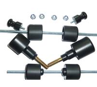 Yamaha R6 Set Completo Di 8 Carenatura Crash Tamponi Protezione 1999-2002 S8X