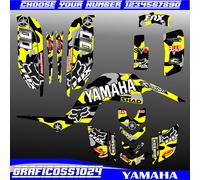 yamaha raptor 660 kit grafica decalcomanie adesivi atv wrap quad tutto...
