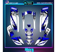 yamaha raptor 660 kit grafica decalcomanie adesivi atv wrap quad tutto l'anno...