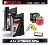 Yamaha Raptor YFM 700cc Basic Service Kit Inc filtro olio e spina (2006-2023)