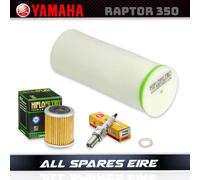 Yamaha Raptor YFM350R 350cc Service Kit Inc Olio, Filtro Aria e Spina...