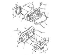 YAMAHA RX 100 125 1985-1996 Kit viti PHILLIPS inox motore RX100 RX125