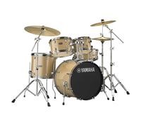 YAMAHA RYDEEN STANDARD CHAMPAGNE GLITTER BATTERIA ACUSTICA CASSA 22" CON HARDWARE + PIATTI