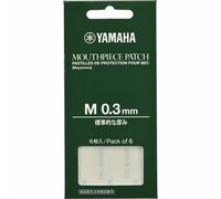 Yamaha Protezioni per Bocchino, 0,3 mm, Confezione da 6 Pezzi, Trasparente, per Clarinetto e Sassofono