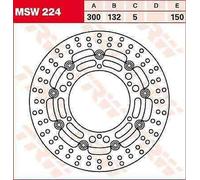 Yamaha Scr 950 Abs 2017 Disco Freno Rotondo Flottante Trw Msw224