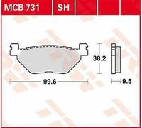 Yamaha Scr 950 ABS 2017 TRW Ceramica Pastiglie Freno MCB731