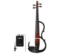 Yamaha Silent Electric Violin YSV104 Br Marrone Con Cuffie Basic Modello Nuovo