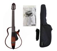 Yamaha SLG200N TBS 02 Chitarra Class. Elet. Silent Ultra Slim Tobacco BrownSunb.