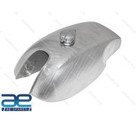 Yamaha SR500 Manx Stile Alluminio Lucidato Benzina Serbatoio Con Monza Tappo S2u