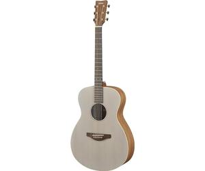 Yamaha STORIA I Chitarra Folk - Chitarra Acustica 4/4 in Legno con Pickup - Design Accattivante e Suono Chiaro e Ricco - Alta Qualità, Colore Bianco Panna