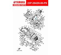 Yamaha SUPER TENERE XT1200Z 2016 Cover Originale 2 23P-2842N-00-P9 Nuova