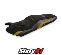 Yamaha T-Max 530 560 2017-2019 2020 2021 Sedile Cover Tappezzeria Velluto Oro