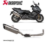 YAMAHA T-MAX 560 2020-2024 Impianto completo AKRAPOVIC S-Y5R8-HILT