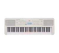 Yamaha Tastiera portatile EZ-310 per principianti, comoda funzione guida luminosa e 61 tasti sensibili al tocco con polifonia a 48 note, include 2 lezioni online con insegnante di scuola di musica