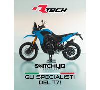YAMAHA TENERE 700 2025 Kit Plastiche RTECH T7 REVOLUTION Azzurro Rally