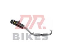 Yamaha Tmax 560 2020-2023 Arrow Completo Sistema Con Indy Gara Titanio Scuro