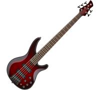 Yamaha TRBX 605 Dark Red Burst Basso 5 Corde