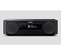 Yamaha TSX-N237D Sistema all-in-one con MusicCast, ricarica wireless smartphone, Wifi, Bluetooth, Airplay2, CD, USB. Colore:Nero