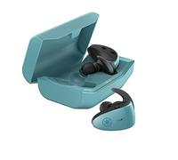 Yamaha TW-ES5A Auricolari In-Ear Sportivi True Wireless Bluetooth con Listening Care, Microfono con Design Avanzato, Resistenti ad Acqua e Sudore IPX7 - Verde