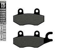 Yamaha TZR 50 1992-2024 Galfer Pastiglie Freni Posteriori Orcanic FD117G1050