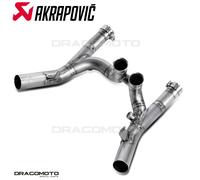 YAMAHA V-MAX 2009-2016 Collettore AKRAPOVIC Titanio RC C-Y17SO1T/1