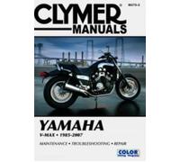 Yamaha V-Max VMX12 Shop Manual Moto 1985-2007 Clymer Workshop Service