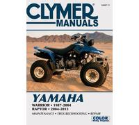 Yamaha Warrior (1987-2004) & Yamaha Raptor ATV (2004-2013) Service R (Tascabile)