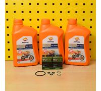 Yamaha Wr 250 F/YZ 250 F Oelwechselset 3l Olio 2 Filtro Guarnizioni Repsol 10w40