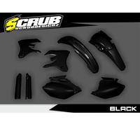 Yamaha WR250F WR450F 2003 2004 WRF Plastics kit nero