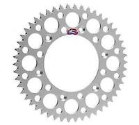 Renthal 150u-520 Ultralight Grooved Rear Sprocket Argento 46t