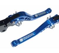 YAMAHA XJ650 1980 - 1985 Set Di Leve Del Freno E Della Frizione Blu Corte S1Z